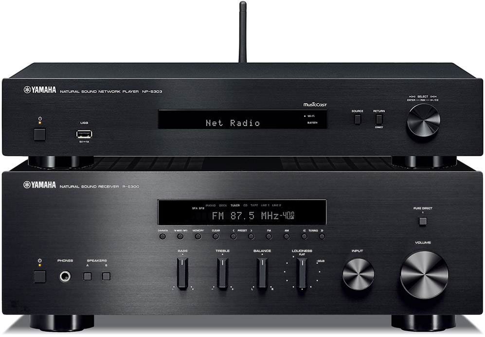 Yamaha R-S300 + NP-S303.